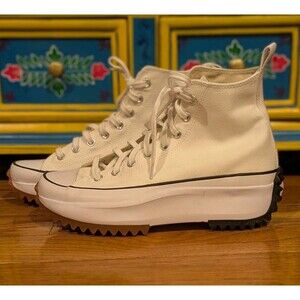 Converse Size 9.5 Men's / 11 Women's Run Star Hike Canvas Platform Sneakers Nwob